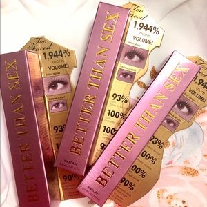 Too Faced Makeup - BETTER THAN SEX MASCARA Too Faced Makeup - BETTER THAN SEX MASCARA
